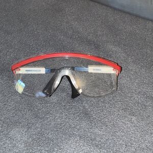 UVEX Astrospec 3000 Z87 Made In USA Patriot Frame clear Lens Safety Glasses
